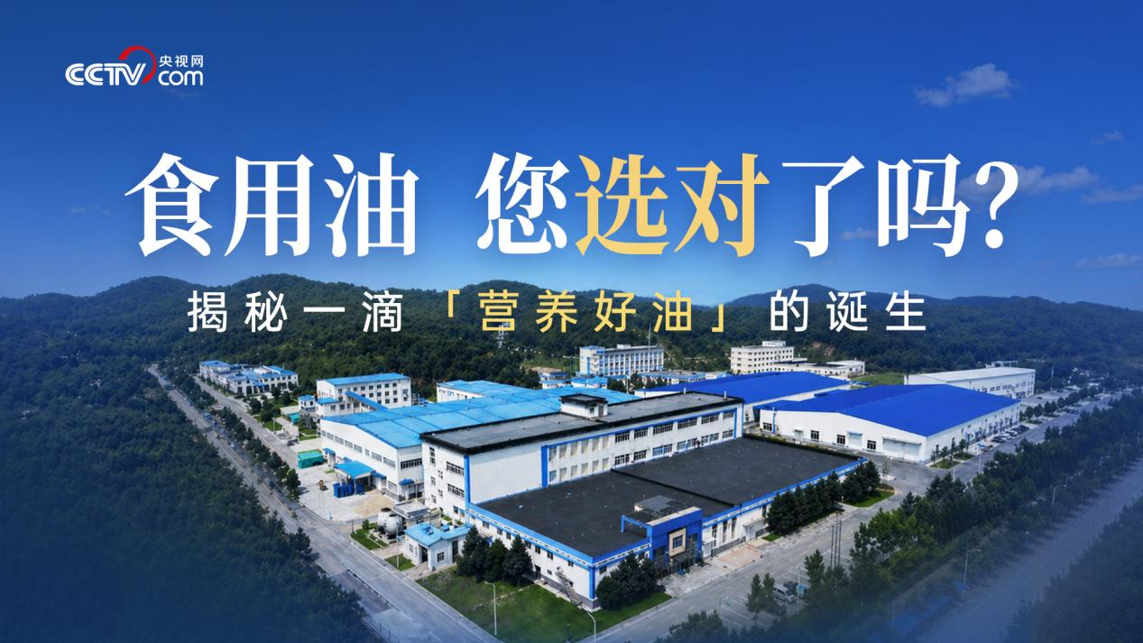 央视网走进晟麦工厂：揭秘从一滴好油到“营养用油生活”的解决方案